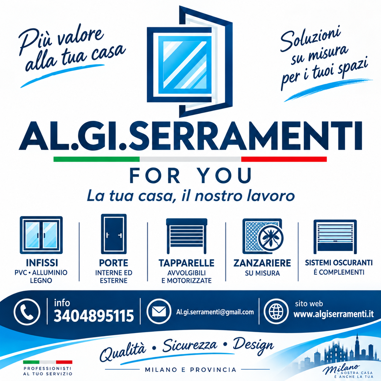Al.Gi. Serramenti - qualità, sicurezza e design